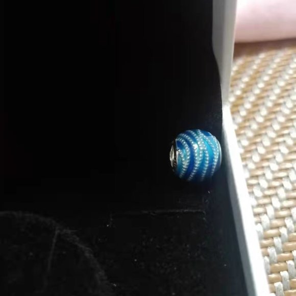 PANDORA Blue Wave Charm - Picture 1 of 1